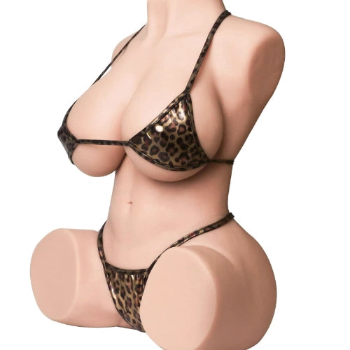 TPR Luxury Lifelike Sex Doll Torso For Man-Supports titty, anal, and sexual intercourse